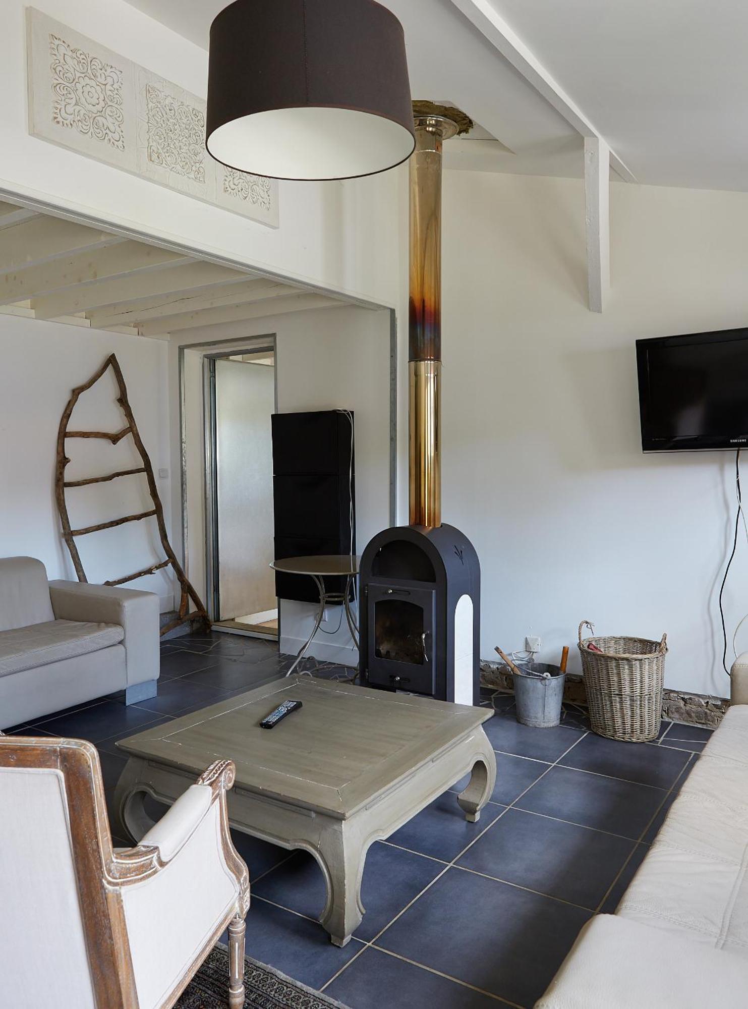 Les Gites De L'Yeres Cuverville-sur-Yeres Habitación foto